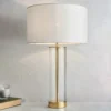 Gills Table Lamp - Brass Effect -Luxe Light Shop 14301812 2145038492868199