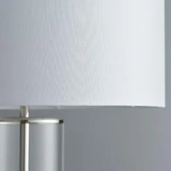 Gills Table Lamp - Nickel Effect 13 Gills Table Lamp - Nickel Effect -Luxe Light Shop 14301813 1915038439949009