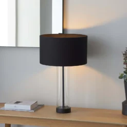 Gills Table Lamp - Black 14 Gills Table Lamp - Black -Luxe Light Shop 14301814 1965038438556121