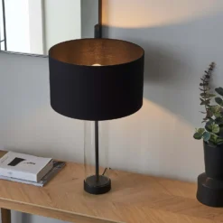 Gills Table Lamp - Black 13 Gills Table Lamp - Black -Luxe Light Shop 14301814 4075038438465752