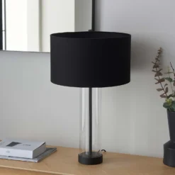 Gills Table Lamp - Black 12 Gills Table Lamp - Black -Luxe Light Shop 14301814 7975038438412571