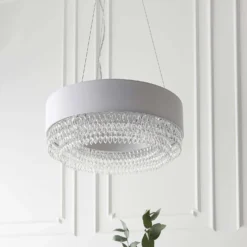 Langwell Pendant Ceiling Light - Grey 12 Langwell Pendant Ceiling Light - Grey -Luxe Light Shop 14301816 1115038439431956