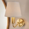 Naim Bathroom Wall Light - Brass Effect 2 Naim Bathroom Wall Light - Brass Effect -Luxe Light Shop 14301821 1395038439275065