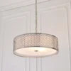 Orton Pendant Ceiling Light - Nickel Effect -Luxe Light Shop 14301824 1645038438237119