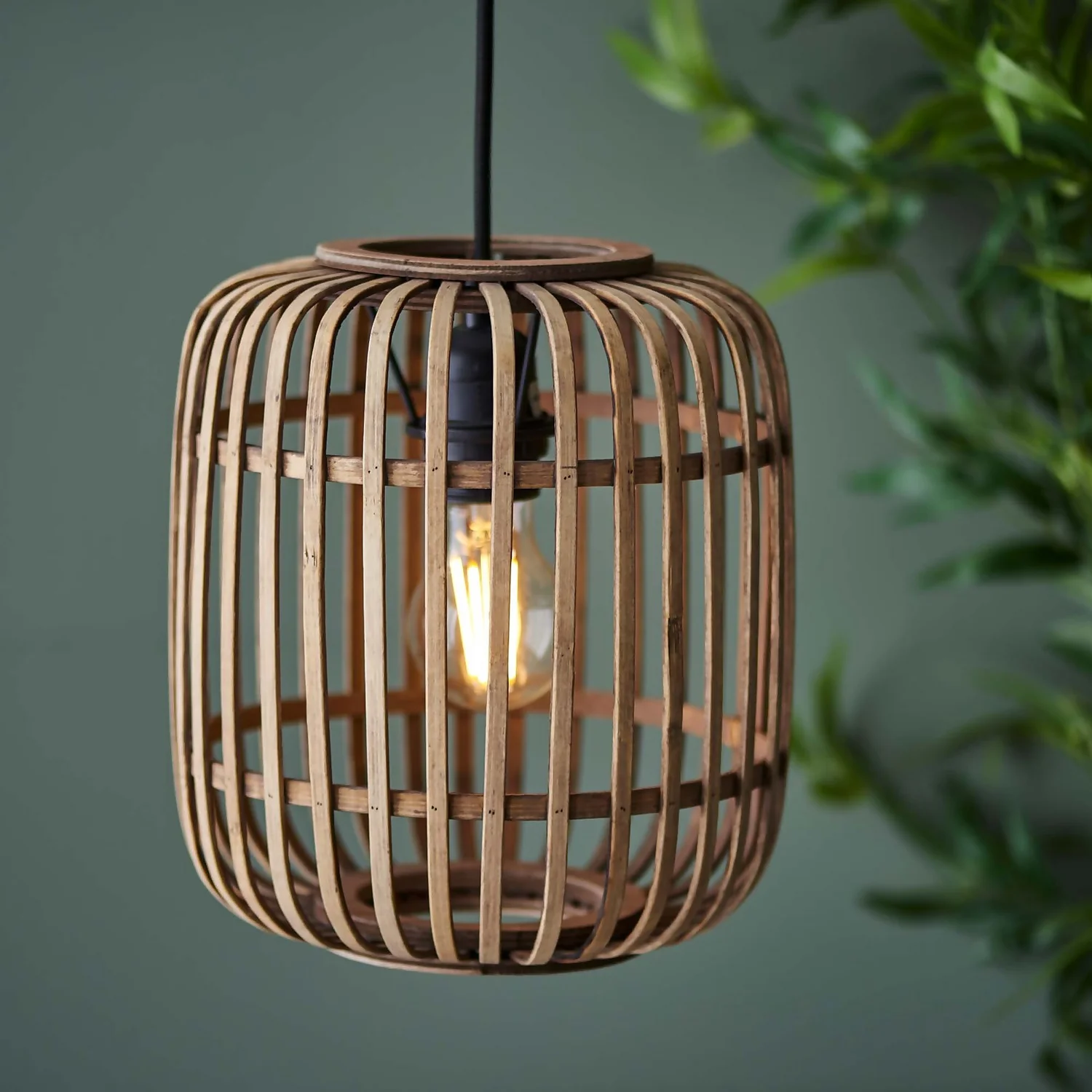 Saval Pendant Ceiling Light - Natural Bamboo 7 Saval Pendant Ceiling Light - Natural Bamboo - Image 5