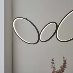 Torbeg Integrated LED Pendant Ceiling Light - Black 14 Torbeg Integrated LED Pendant Ceiling Light - Black -Luxe Light Shop 14301828 2645038438959000