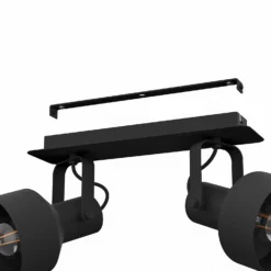 Eglo Casibare 2 Lamp Spotlight - Black -Luxe Light Shop 14302946 1255038223047617