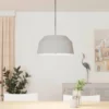 Eglo Contrisa Pendant Ceiling Light - Light Grey 1 Eglo Contrisa Pendant Ceiling Light - Light Grey -Luxe Light Shop 14302954 1435038224050778