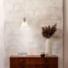Eglo Copley Pendant Ceiling Light - Soft Gold & Clear -Luxe Light Shop 14302957 1505038223891661