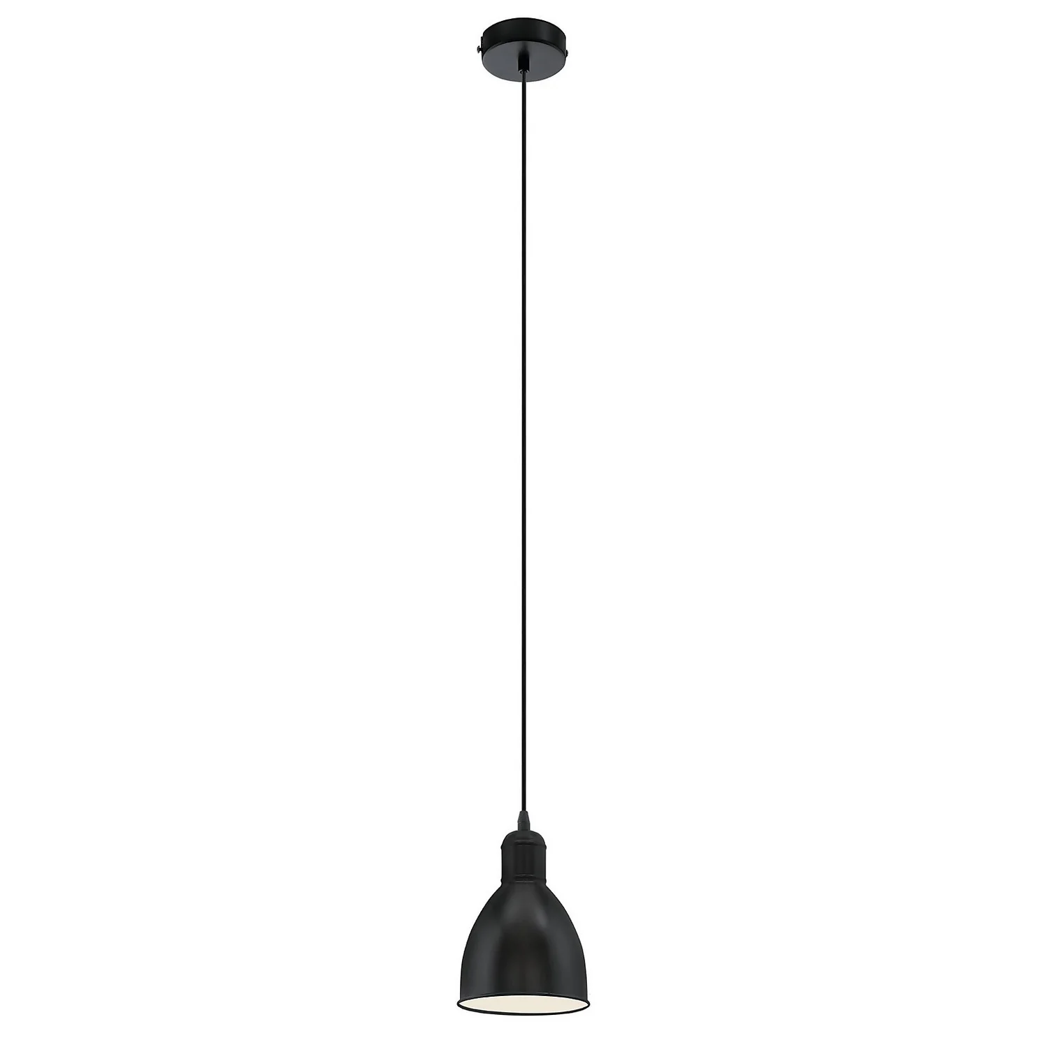 Eglo Priddy Pendant Ceiling Light - Black 4 Eglo Priddy Pendant Ceiling Light - Black - Image 2