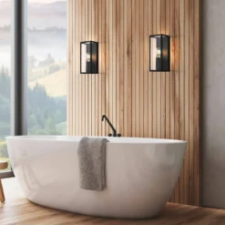 Eglo Amezola Bathroom Wall Light -Luxe Light Shop 14302974 1565038223247510