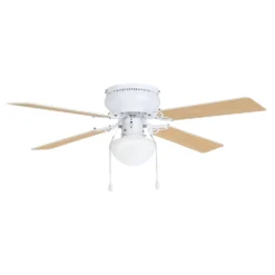 Eglo Cagliari Ceiling Fan With Light - Matt White -Luxe Light Shop 14742120 1345052700377645