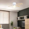 Eglo Cagliari Ceiling Fan With Light - Matt White -Luxe Light Shop 14742120 8765052700139013