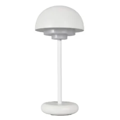 LED Rechargeable Table Lamp - White -Luxe Light Shop 14844211 1335059930643349